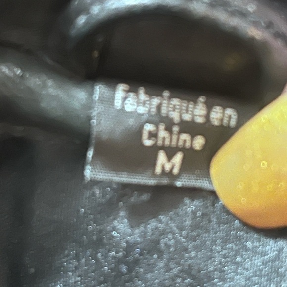 Kenneth Cole Black Leather Jacket for Men Sz M Zip Up with Pockets - Picture 10 of 12